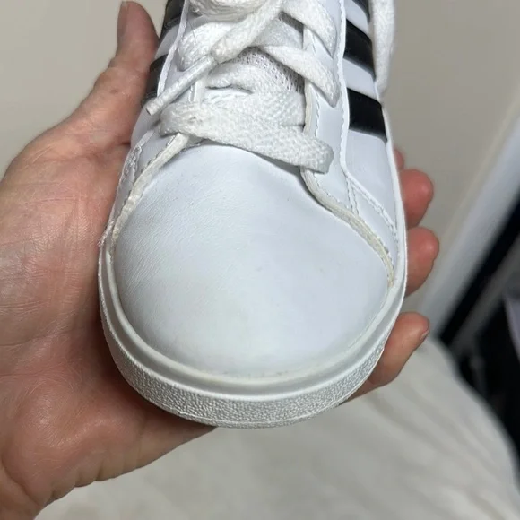 adidas Kids Sneakers - White and Black - Picture 6 of 13